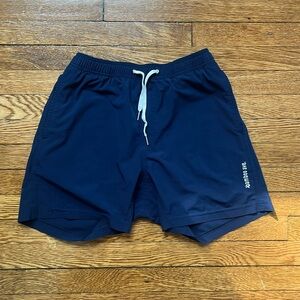 Bamboo Ave 5” Men’s Shorts, Small (29-32 waist), Navy